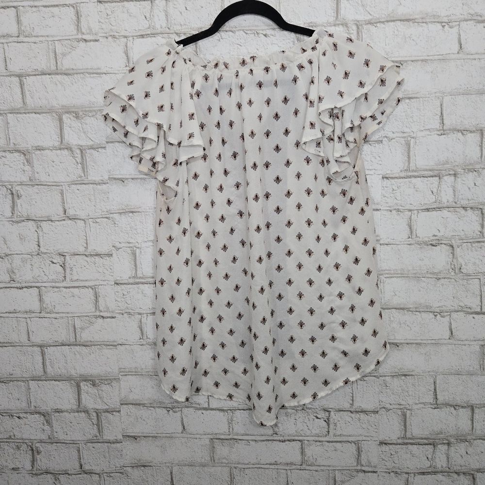 Blue Pepper‎ button down blouse - Picture 8 of 12
